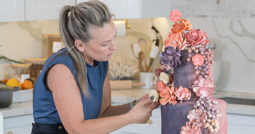 Amethyst Cake: The DIY Wedding Showstopper Designed by Chef Maeve