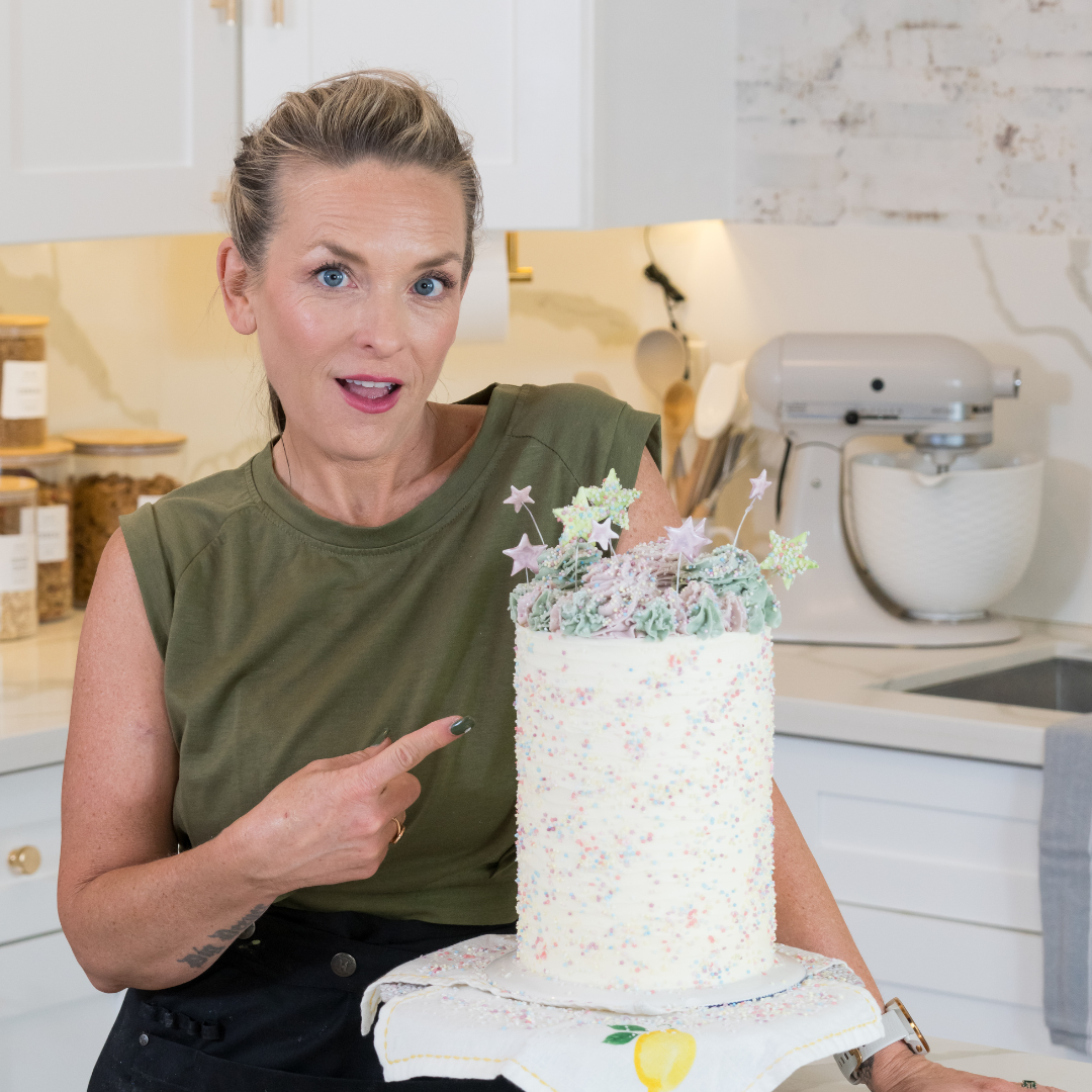 Wisteria Cake: Let's Sparkle and Shine, Check out Chef Maeve's Recipe & Video