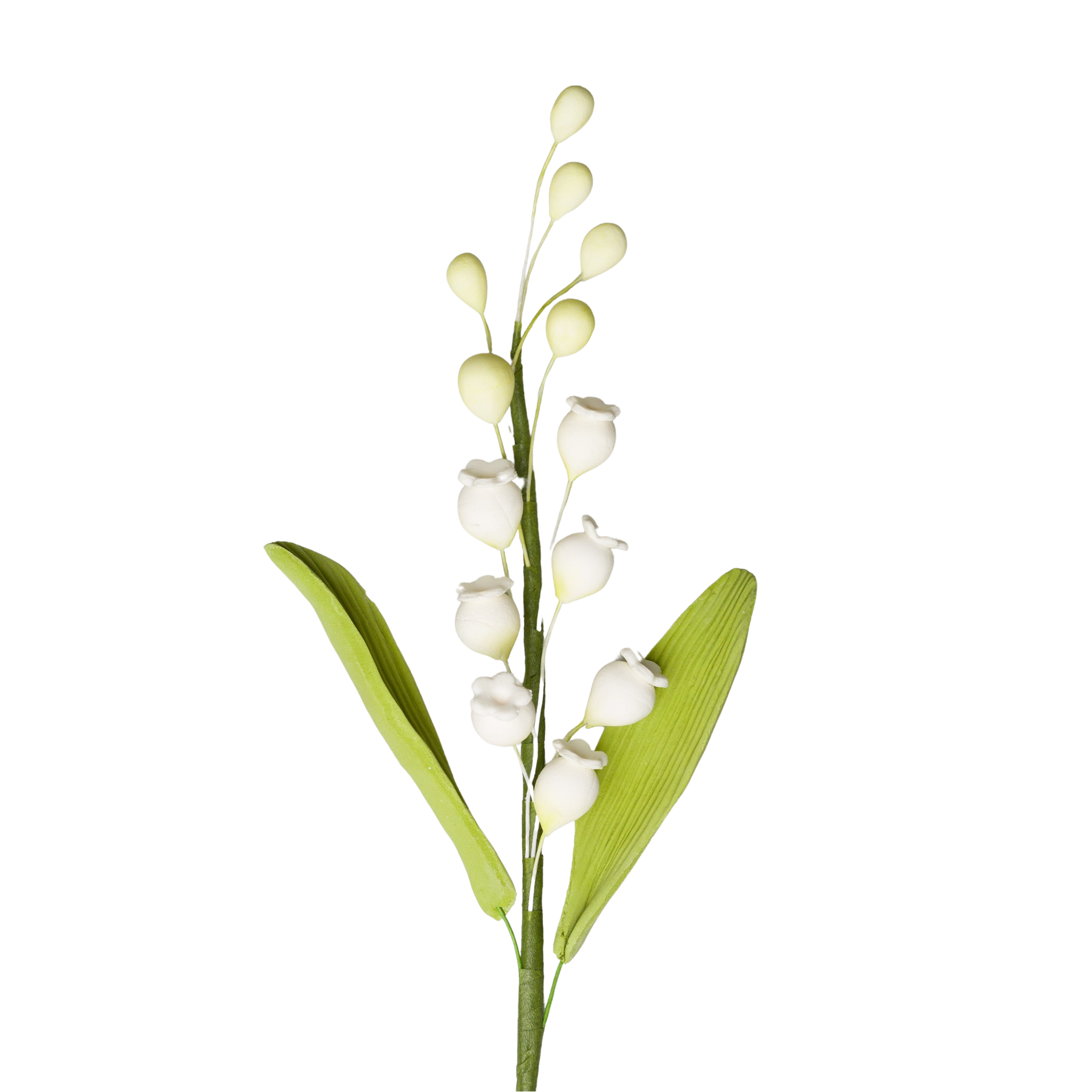 9 7/8" Lily of the Valley Spray - White