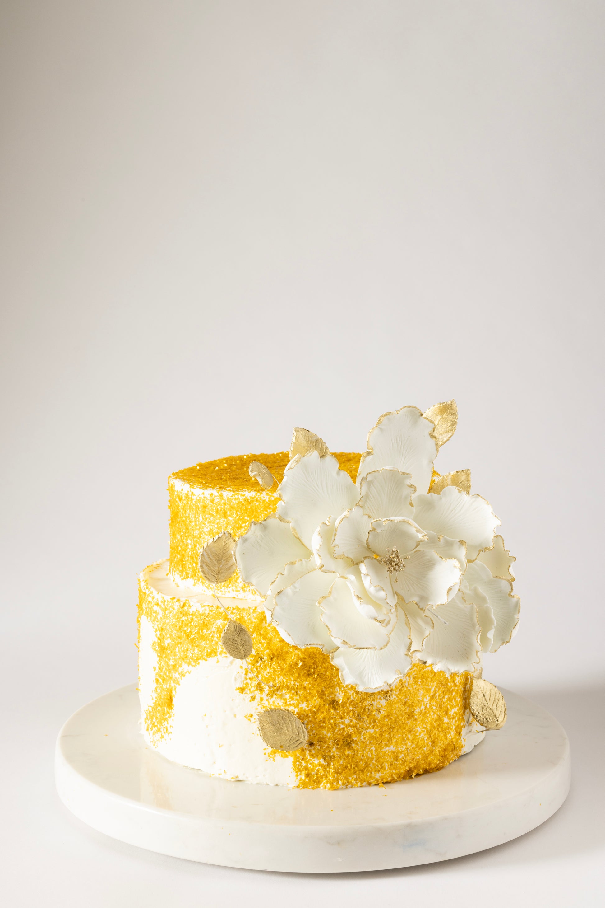 Simple Gold Leaf: Build Your Own Cake